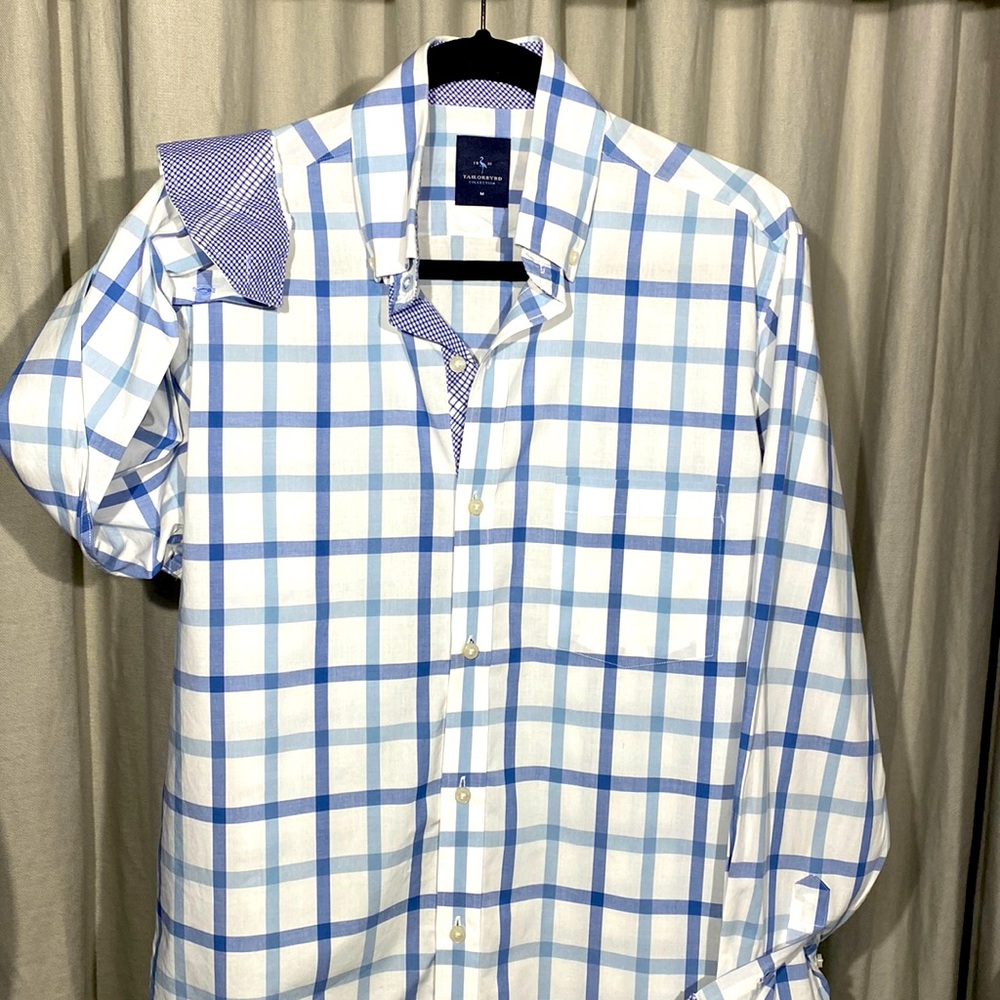 Tailorbyrd (Saks) Mens medium dress shirt w/ accents